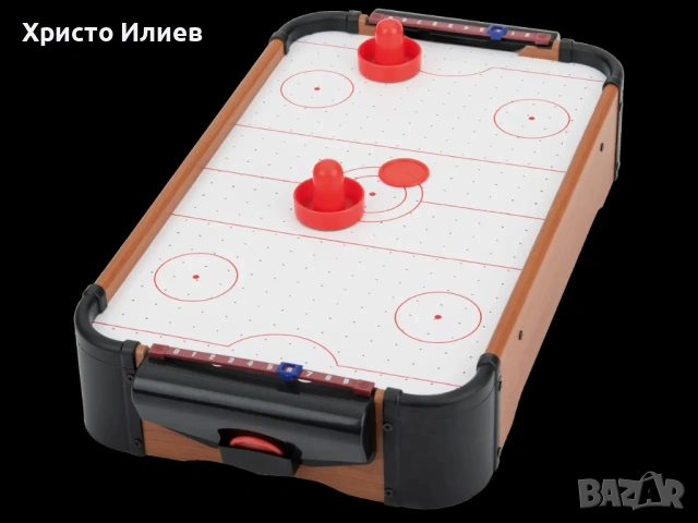 Настолна игра, маса въздушен хокей Air hockey 30,5 x 56 x 10,5 cm, снимка 3 - Образователни игри - 54122356