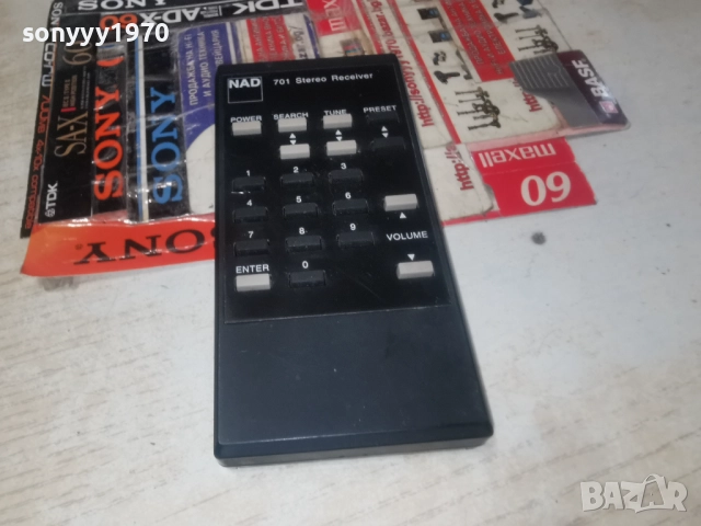 NAD 701 STEREO RECEIVER REMOTE CONTROL-ВНОС SWISS 1412250954, снимка 3 - Ресийвъри, усилватели, смесителни пултове - 52787903