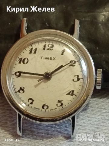 Стар механичен часовник дамски TIMEX GREAT BRITAIN работи за КОЛЕКЦИЯ 51534