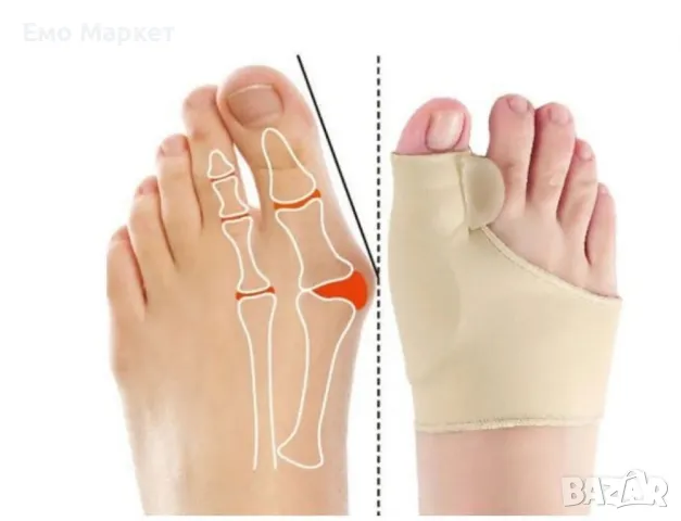 Коригиращи ортопедични чорапи за палеца на крака, снимка 9 - Други стоки за дома - 49039235