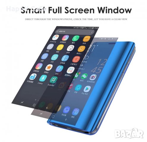 Huawei P Smart 2021 / CLEAR VIEW Огледален кейс калъф, снимка 4 - Калъфи, кейсове - 31031973
