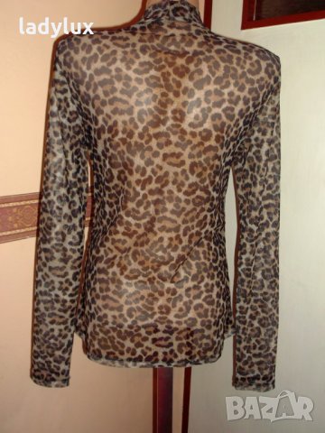 Only, Леопардов принт, Размер М. Код 1109, снимка 4 - Блузи с дълъг ръкав и пуловери - 29433610