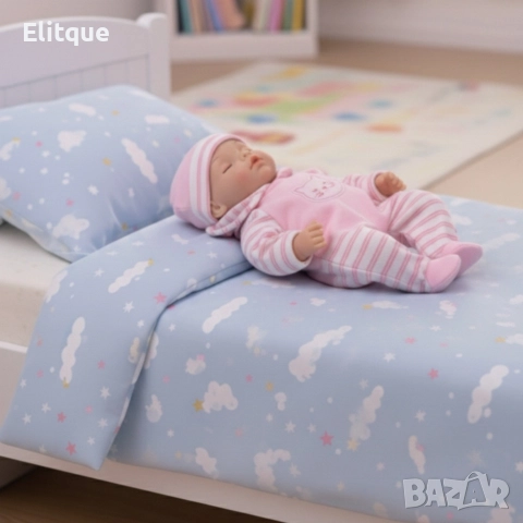 Кукла бебе с мигащи очички и зимни дрехи - Идеалният подарък за вашето дете, снимка 7 - Кукли - 52851077