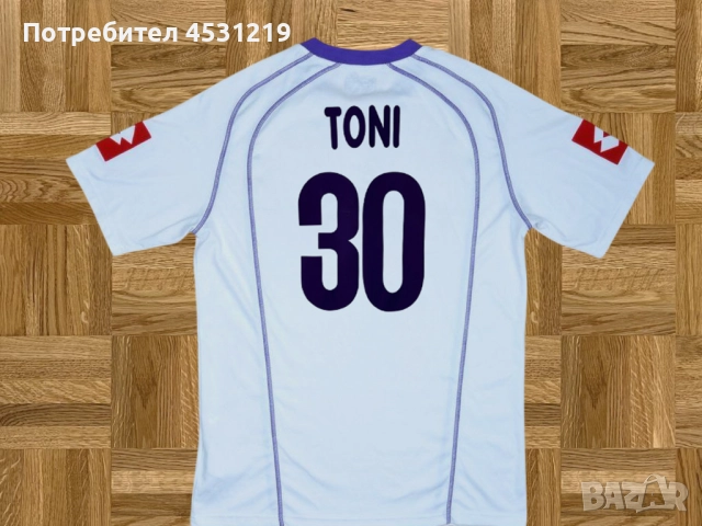Футболна тениска Fiorentina Luca Toni - анцунг горнище Barcelona , снимка 3 - Футбол - 51686485