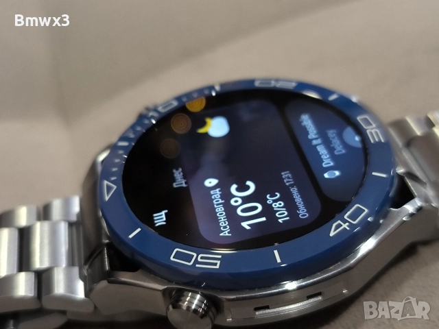 Huawei watch ultimate Blue Titanium , снимка 9 - Смарт часовници - 52888133