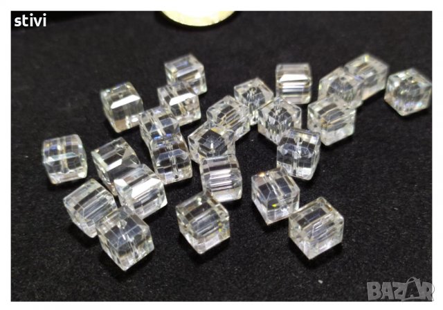 Кристали кубичен кристал  бяло - НОВО., снимка 8 - Други - 37257254
