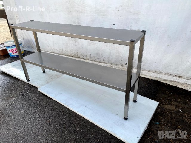 Надстройка от неръждавейка на две нива  РАЗМЕРИ, снимка 2 - Обзавеждане за заведение - 30852371