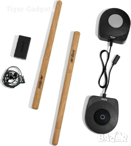 AeroBand PocketDrum 2 Max – преносим безшумен електронен комплект барабани с MIDI, снимка 4 - Ударни инструменти - 56197429