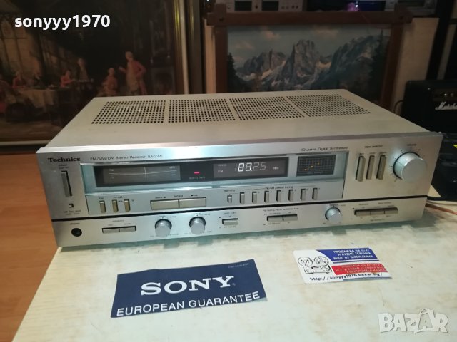 TECHNICS SA-222L RECEIVER MADE IN JAPAN-ВНОС SWISS 0309231123, снимка 3 - Ресийвъри, усилватели, смесителни пултове - 42062449