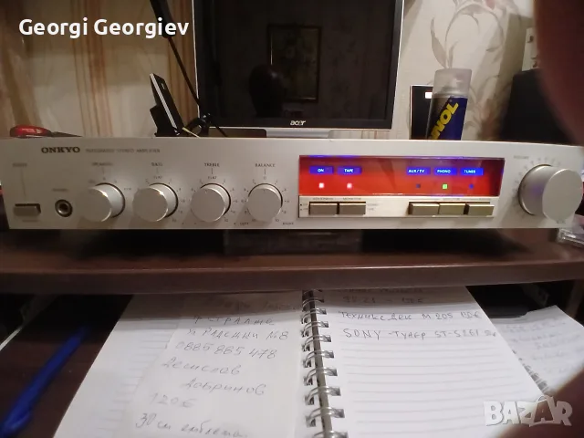 Усилвател ONKYO A-06, снимка 6 - Ресийвъри, усилватели, смесителни пултове - 55943977