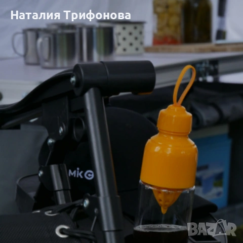 Сгъваем градински шезлонг с възглавница, поставка за напитки и джоб, снимка 7 - Градински мебели, декорация  - 54169505