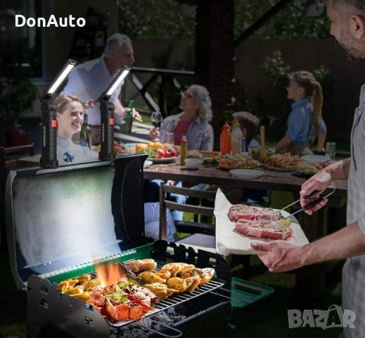 Преносима LED работна лампа, снимка 4 - Аксесоари и консумативи - 51477208