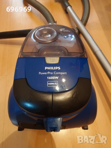 Philips Прахосмукачка без торба PowerPro Compact