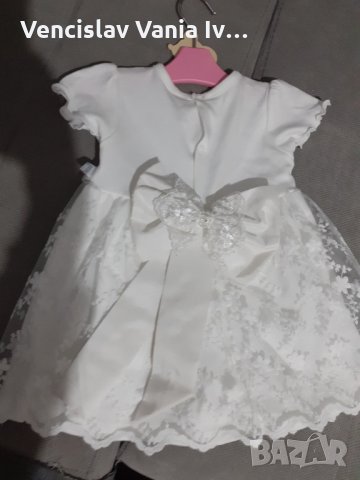 Бебешка рокля, снимка 3 - Бебешки рокли - 35390502