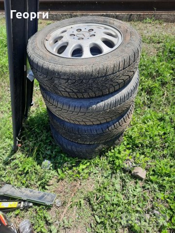 ляти джанти с зимни гуми мерцедес А160, снимка 2 - Гуми и джанти - 39081798