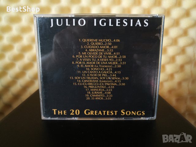 Julio Iglesias - The 20 Greatest Songs , снимка 2 - CD дискове - 30955758