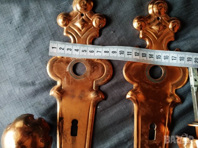 стари дръжки за врата на шилд-комплект , снимка 3 - Антикварни и старинни предмети - 39852080
