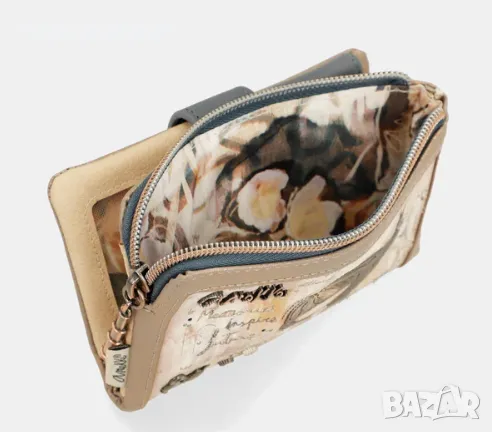 Среден мек портфейл Anekke Memories, снимка 3 - Портфейли, портмонета - 49418989