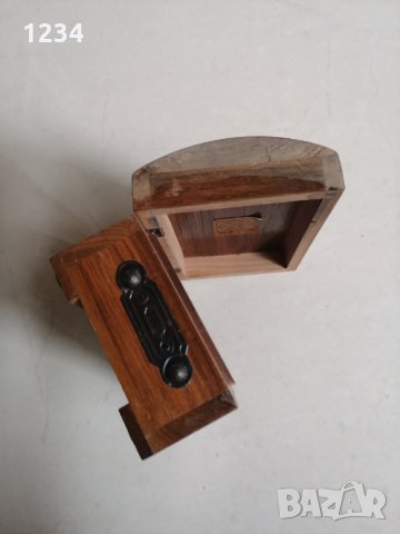 Дървена кутия 16 х 10 h 8 cm. , снимка 2 - Други стоки за дома - 34495056