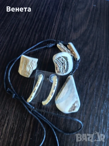 Колиета от рог, снимка 10 - Колиета, медальони, синджири - 51211611