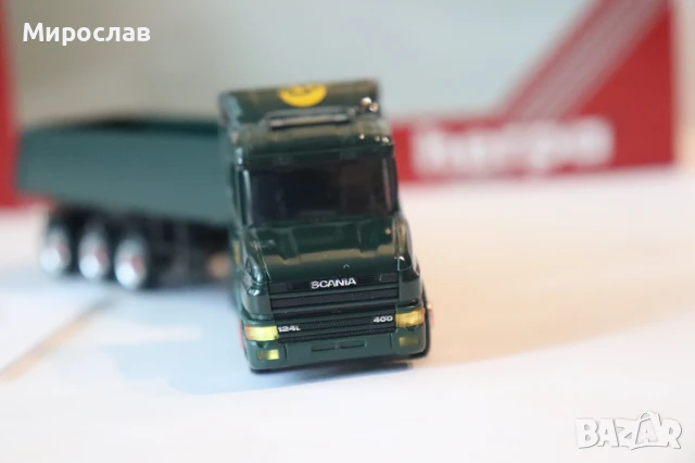 HERPA H0 1/87 SCANIA  КАМИОН МОДЕЛ САМОСВАЛ ГОНДОЛА, снимка 9 - Колекции - 50682110
