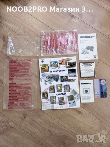 Nintendo 64 PAL конзола с кутия, снимка 3 - Nintendo конзоли - 56544522