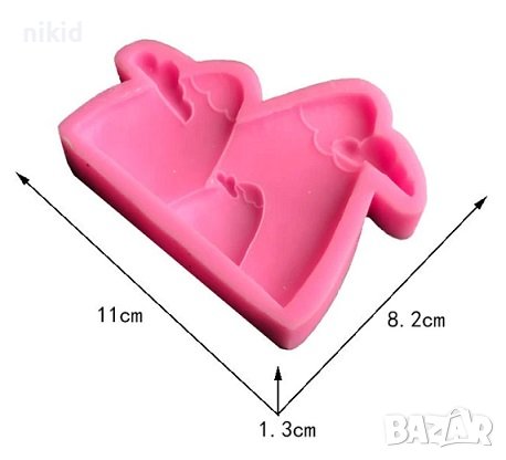 Вулкан хълм планина силиконов молд форма фондан шоколад украса декор, снимка 3 - Форми - 37015583