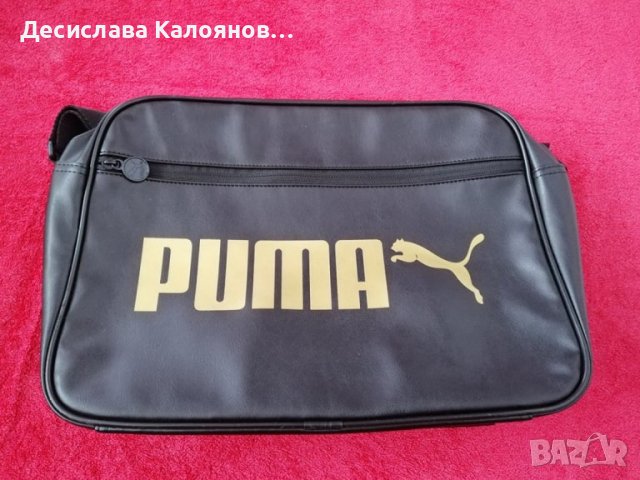 Нова дамска кожена чанта Пума Puma, снимка 1