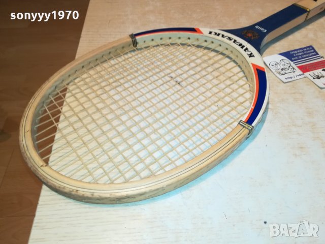 KAWASAKI-MADE BY K.KАWASAKI RACKET-SWISS 0512211257, снимка 13 - Колекции - 35034980