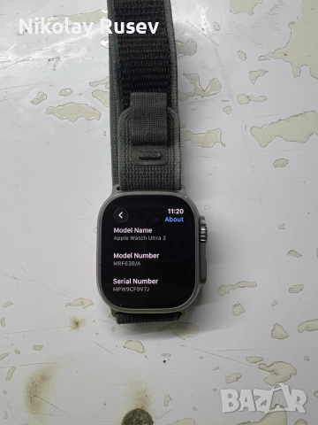 Apple Watch Ultra 2 49mm, снимка 3 - Смарт часовници - 56268117