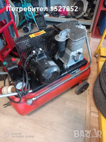 Трифазен компресор внос от Германия , снимка 2 - Индустриална техника - 52827108