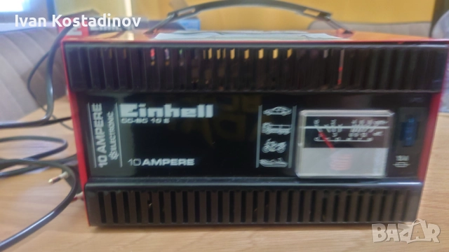 Зарядно за кола EINHELL CC-BC-10 E, снимка 3 - Аксесоари и консумативи - 52920029