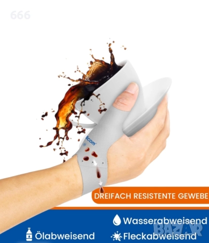 Къса версия на еластичен компресионен ръкав за палец и китка - 2 броя, снимка 6 - Други стоки за дома - 52908460