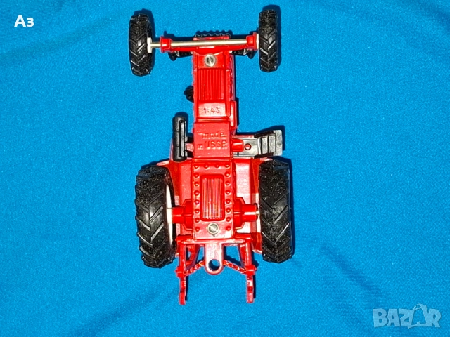 Руски метален модел на трактор Баларус в мащаб 1:43 Made in USSR, снимка 6 - Колекции - 51955225