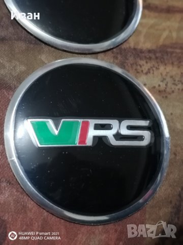 Супер качество хром капачки за вентили и стикер лепенка с емблема ВРС VRS джанта на кола автомобил, снимка 5 - Аксесоари и консумативи - 31766210