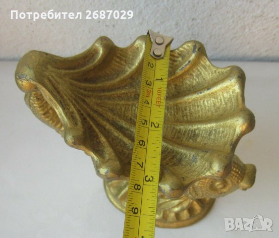 Златна рибка метал фигура пластика поставка, риба , снимка 3 - Статуетки - 31174930