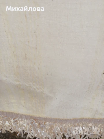 Кенарена покривка за легло с ресни, снимка 6 - Покривки за легло - 51240529