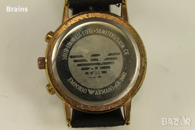 EMPORIO ARMANI Chronograph Мъжки Кварцов Часовник, снимка 7 - Мъжки - 51773247