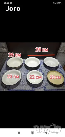 емайлирани съдове, снимка 5 - Съдове за готвене - 56044897