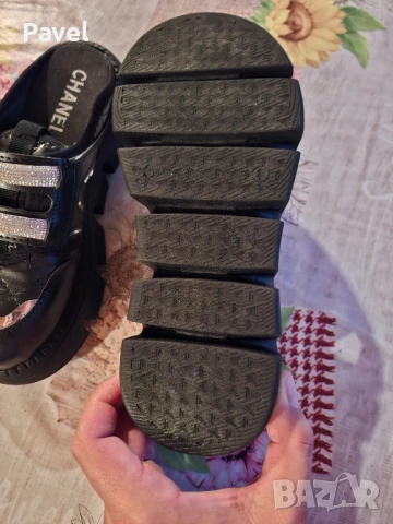 Дамски чехли Chanel, снимка 5 - Чехли - 51226485