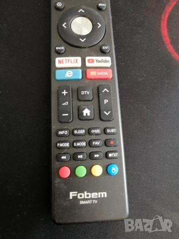Дистанционно за Smart TV Fobem, снимка 2 - Дистанционни - 54308703