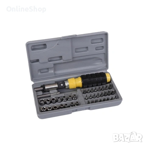 Пълен комплект отвертка , Гъвкаво рамо с аксесоари, 41 в 1 + Подарък, снимка 3 - Отвертки - 54107050