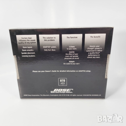 Калибриращ микрофон Bose , снимка 5 - Ресийвъри, усилватели, смесителни пултове - 44529302