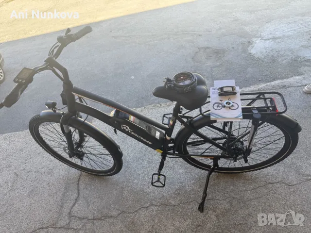 Електрически градски велосипед 28″ с 250W мотор, 36V 13Ah батерия и пробег до 90 км