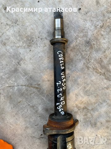 Полуоска дясна за Тойота Корола версо.2007г.2.2D-4D.136кс, снимка 2 - Части - 42318688