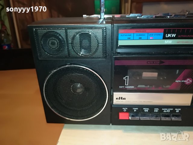 ELTA-ВНОС GERMANY 1902231113, снимка 5 - Радиокасетофони, транзистори - 39725247