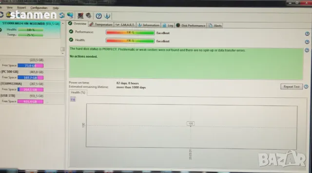 Продавам Външен Хард Диск ORICO 1TB USB , снимка 2 - Външни хард дискове - 47749245