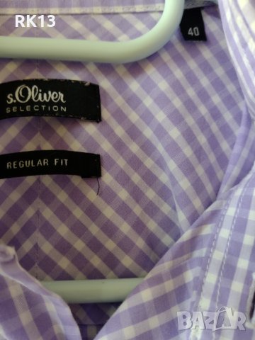 Мъжка ризa S'Oliver, снимка 7 - Ризи - 35210333
