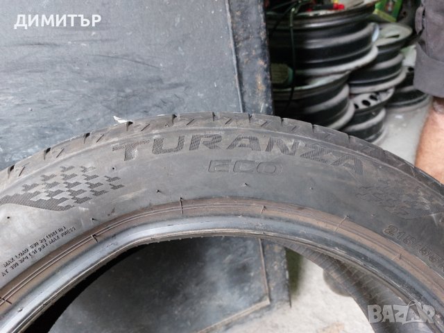 2бр.летни BRIDGESTONE 215/55/18 95T DOT 4520, снимка 6 - Гуми и джанти - 37912144