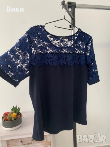 Дамска блуза в размер Л, снимка 2 - Тениски - 44178822